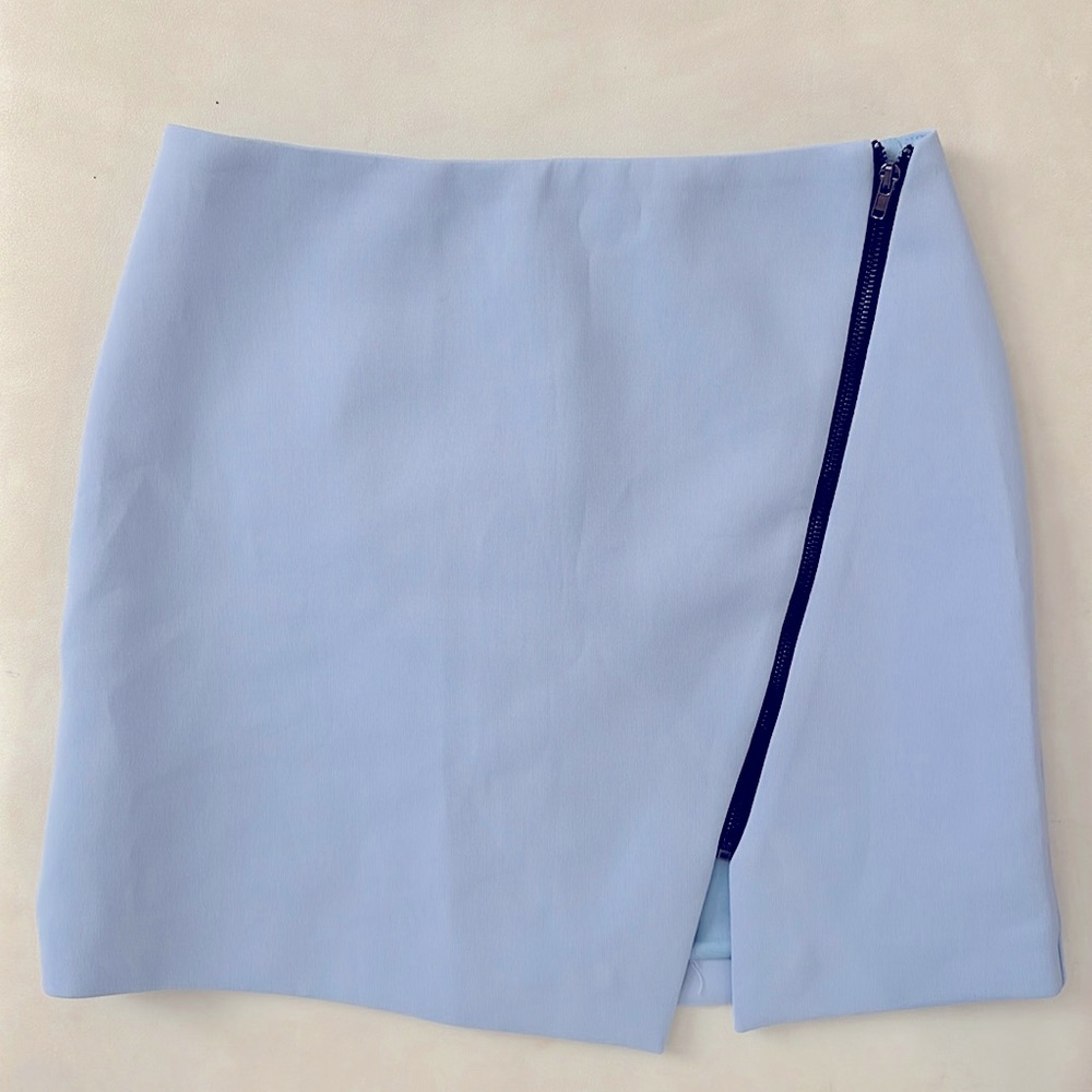 Wells grace pastel blue skirt